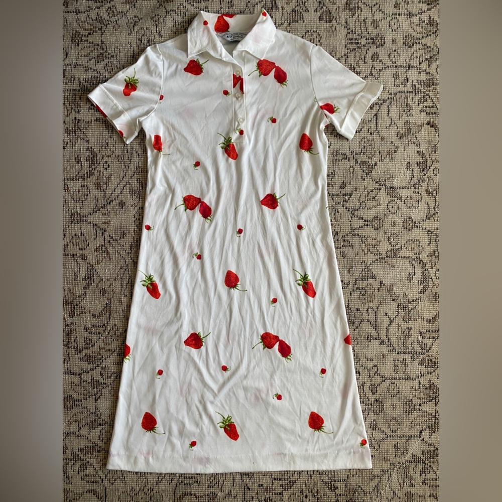 Vintage Strawberry Dress